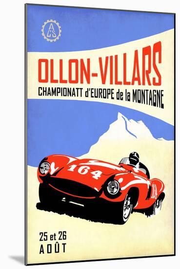 Ollon-Villars-Mark Rogan-Mounted Art Print