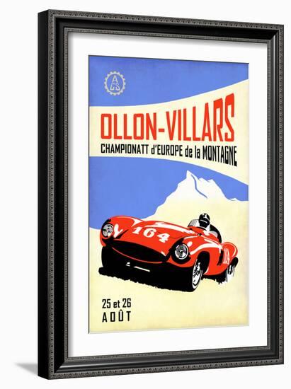 Ollon-Villars-Mark Rogan-Framed Art Print