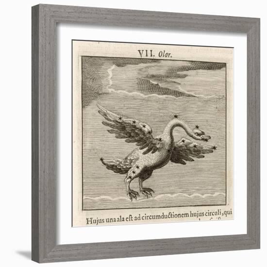 Olor the Swan-Gaius Julius Hyginus-Framed Art Print