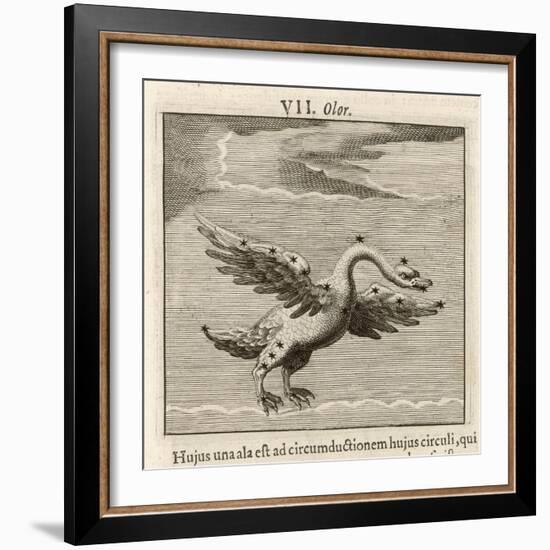 Olor the Swan-Gaius Julius Hyginus-Framed Art Print