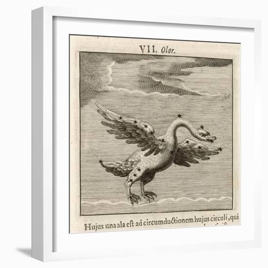 Olor the Swan-Gaius Julius Hyginus-Framed Art Print