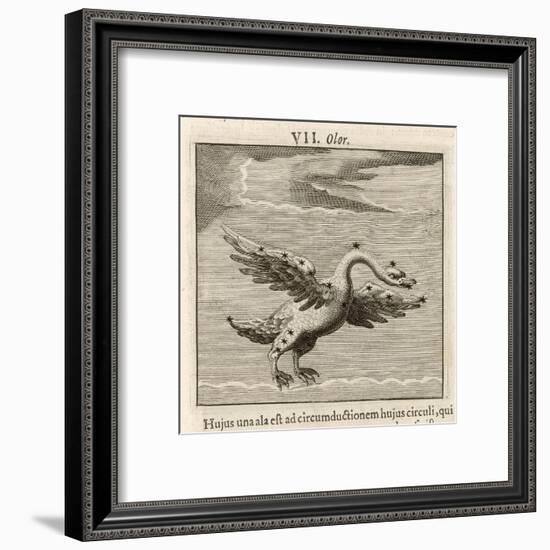 Olor the Swan-Gaius Julius Hyginus-Framed Art Print