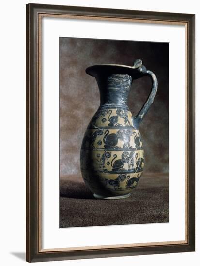 Olpe, Wine Jug, Terracotta-null-Framed Giclee Print