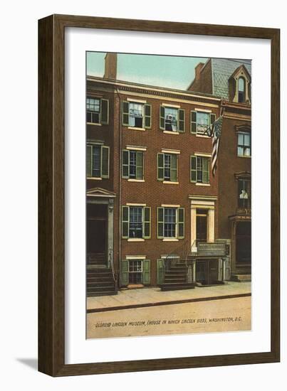 Olroyd Lincoln Museum-null-Framed Art Print