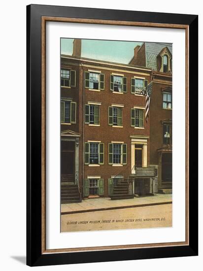 Olroyd Lincoln Museum-null-Framed Art Print