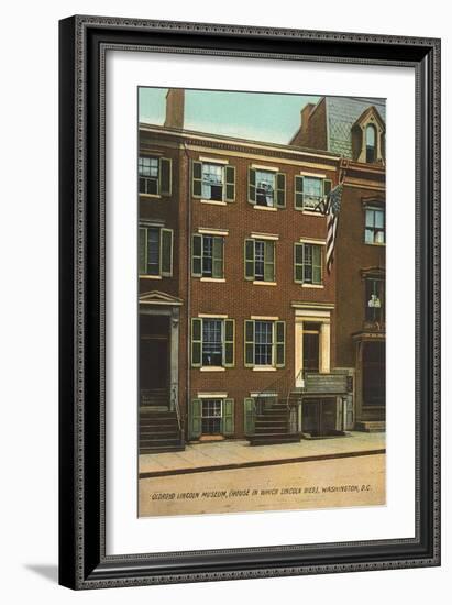 Olroyd Lincoln Museum-null-Framed Art Print