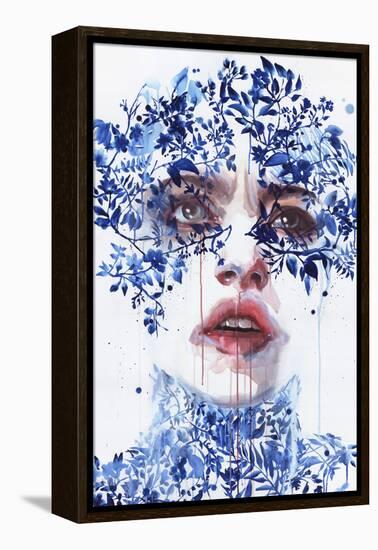 Oltremare-Agnes Cecile-Framed Stretched Canvas