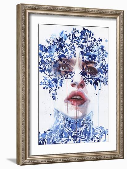 Oltremare-Agnes Cecile-Framed Art Print