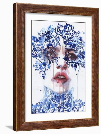 Oltremare-Agnes Cecile-Framed Art Print