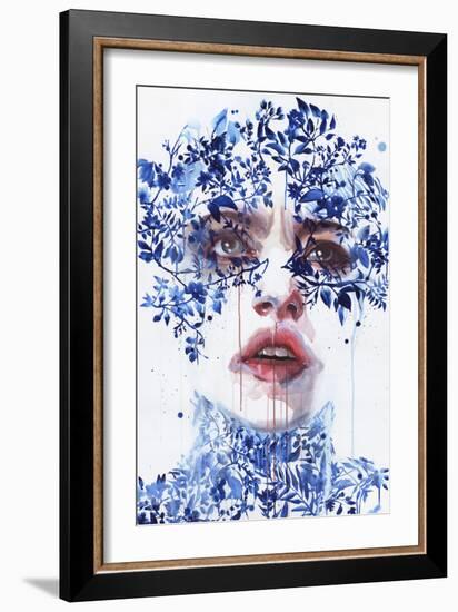 Oltremare-Agnes Cecile-Framed Art Print