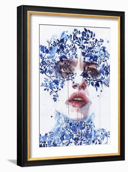 Oltremare-Agnes Cecile-Framed Art Print