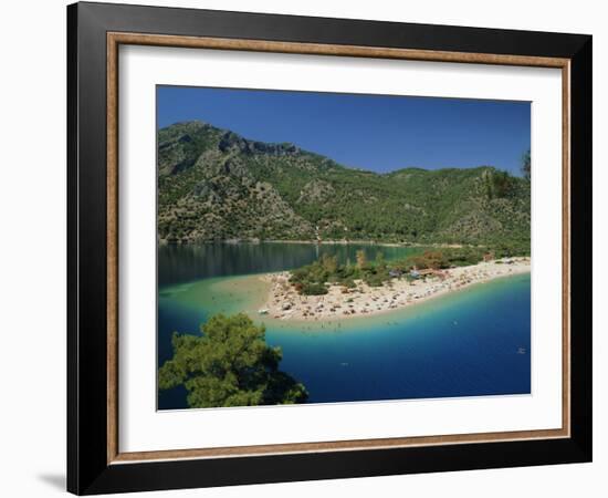 Olu Deniz, Lagoon Beach, Turkey, Eurasia-Lee Frost-Framed Photographic Print