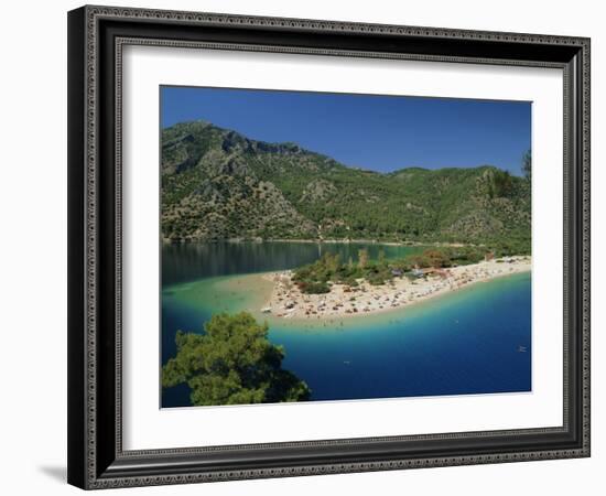 Olu Deniz, Lagoon Beach, Turkey, Eurasia-Lee Frost-Framed Photographic Print