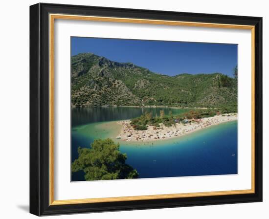 Olu Deniz, Lagoon Beach, Turkey, Eurasia-Lee Frost-Framed Photographic Print