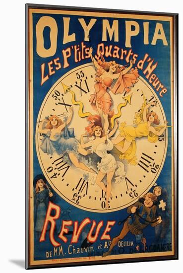 Olympia: Les P'Tits Quarts D'Heure, C.1895-Alfred Choubrac-Mounted Giclee Print