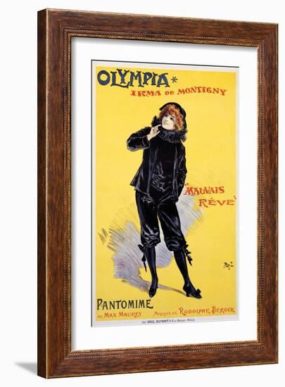 Olympia, Mauvais Reve-PAL (Jean de Paleologue)-Framed Art Print