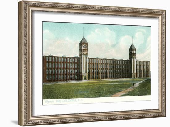 Olympia Mill, Columbia-null-Framed Art Print