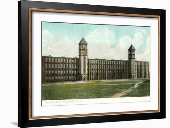 Olympia Mill, Columbia-null-Framed Art Print