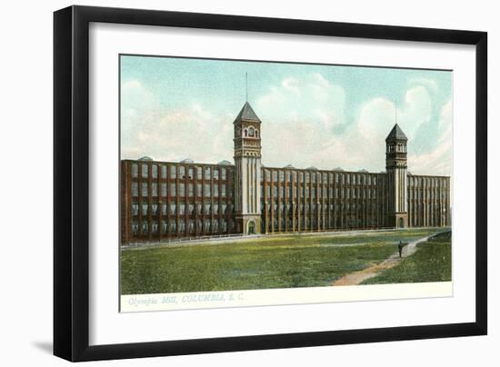 Olympia Mill, Columbia-null-Framed Art Print