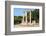 Olympia, Peloponnese, Greece. Ancient Olympia. The Philippeion, 4th century BC. Remains of a cir...-null-Framed Photographic Print