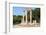 Olympia, Peloponnese, Greece. Ancient Olympia. The Philippeion, 4th century BC. Remains of a cir...-null-Framed Photographic Print