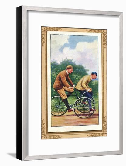'Olympia Tandem Tricycle', 1939-Unknown-Framed Giclee Print