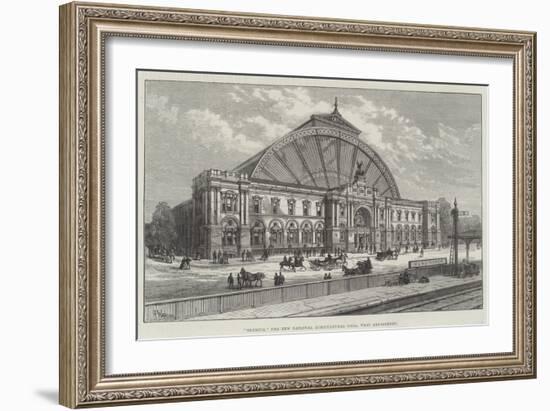 Olympia, the New National Agricultural Hall, West Kensington-Frank Watkins-Framed Giclee Print