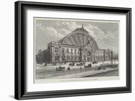 Olympia, the New National Agricultural Hall, West Kensington-Frank Watkins-Framed Giclee Print