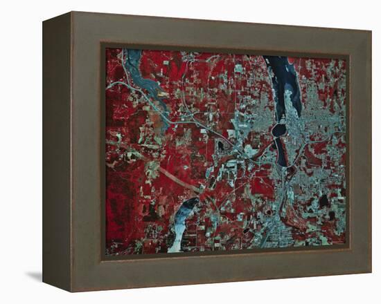 Olympia, Washington-Stocktrek Images-Framed Premier Image Canvas