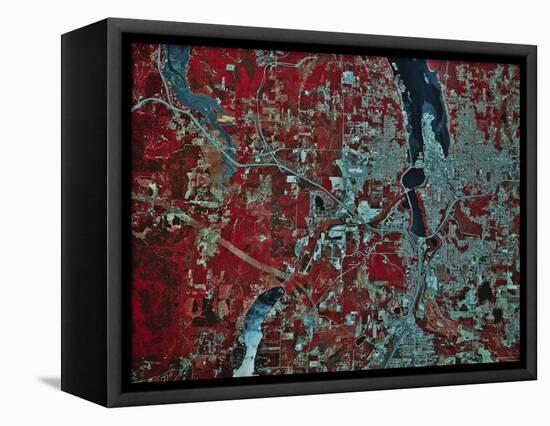 Olympia, Washington-Stocktrek Images-Framed Premier Image Canvas