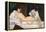 Olympia-Edouard Manet-Framed Stretched Canvas