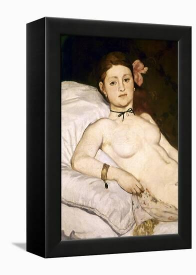 Olympia-Edouard Manet-Framed Premier Image Canvas