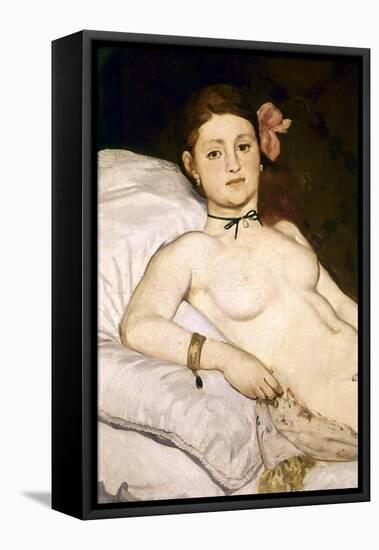 Olympia-Edouard Manet-Framed Premier Image Canvas