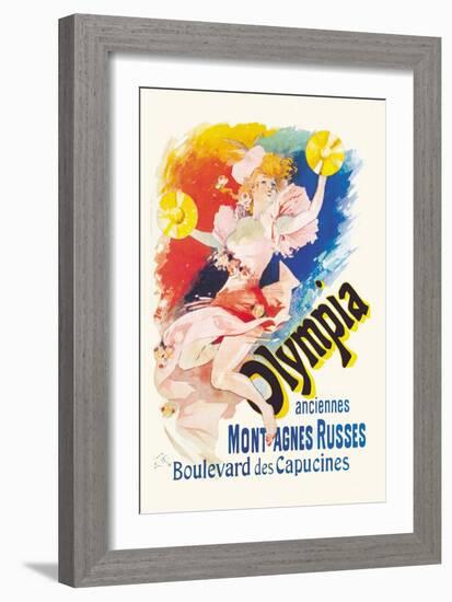Olympia-Jules Chéret-Framed Art Print