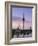 Olympiapark and Olympiaturm at Dusk, Munich, Bavaria, Germany, Europe-Gary Cook-Framed Photographic Print