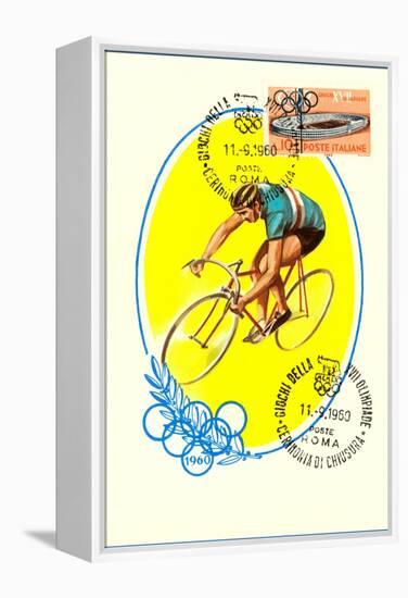 Olympic Bicycling, 1960-null-Framed Stretched Canvas