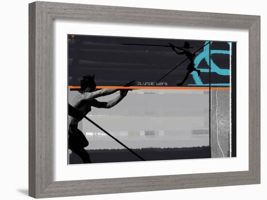 Olympic Effort-NaxArt-Framed Art Print