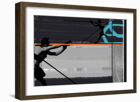 Olympic Effort-NaxArt-Framed Art Print