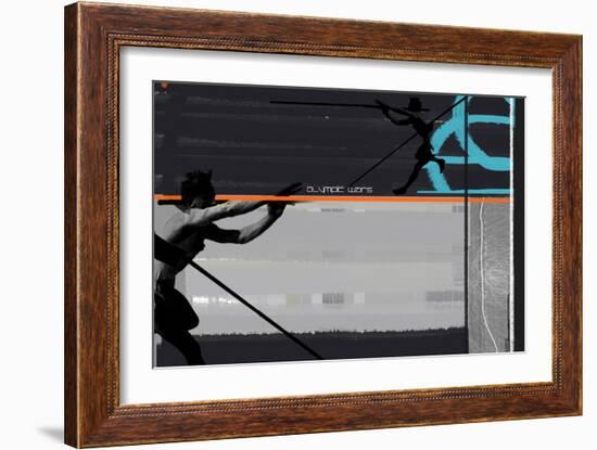 Olympic Effort-NaxArt-Framed Art Print