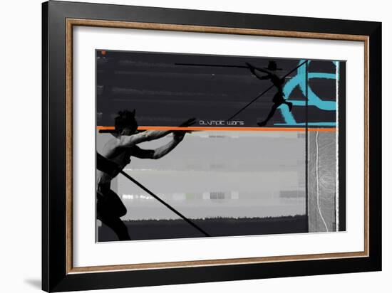 Olympic Effort-NaxArt-Framed Art Print