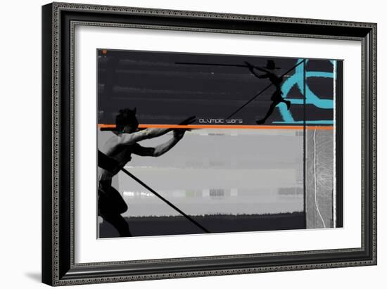 Olympic Effort-NaxArt-Framed Art Print