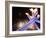 Olympic Flame Burns after the Opening Ceremony of the Vancouver 2010 Olympics-null-Framed Photographic Print