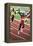 Olympic Games in Los Angeles, 1984 : 4X100M : American Team Is Winner : Carl Lewis-null-Framed Stretched Canvas