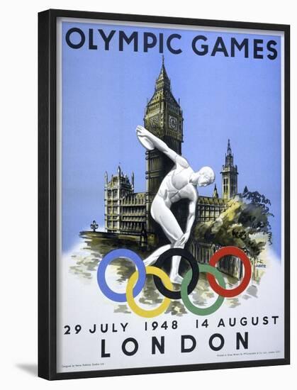 Olympic Games London Poster-null-Framed Giclee Print