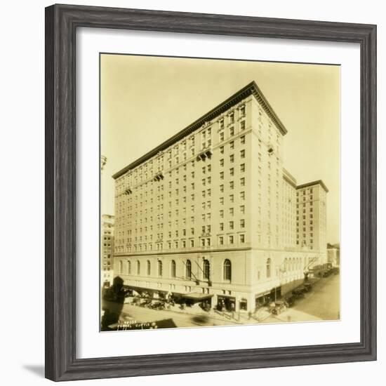 Olympic Hotel, Seattle, 1925-Asahel Curtis-Framed Giclee Print