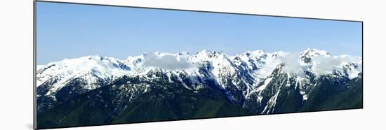 Olympic Mountain Vista-Douglas Taylor-Mounted Art Print