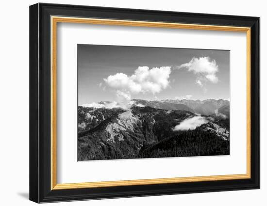 Olympic Mountains II-Laura Marshall-Framed Photographic Print