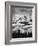 Olympic National Park, Mount Carrie and Carrie Glacier Through the Clouds from Hurricane Ridge-Ann Collins-Framed Photographic Print