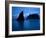 Olympic National Park, Wa: Sea Stacks Get Wrapped by the Incoming Tide-Brad Beck-Framed Photographic Print