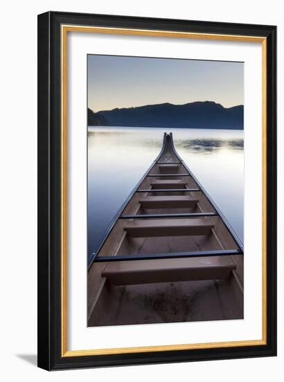 Olympic National Park, Washington: Lake Crescent At Sunrise-Ian Shive-Framed Photographic Print